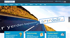 Desktop Screenshot of nerededir.com